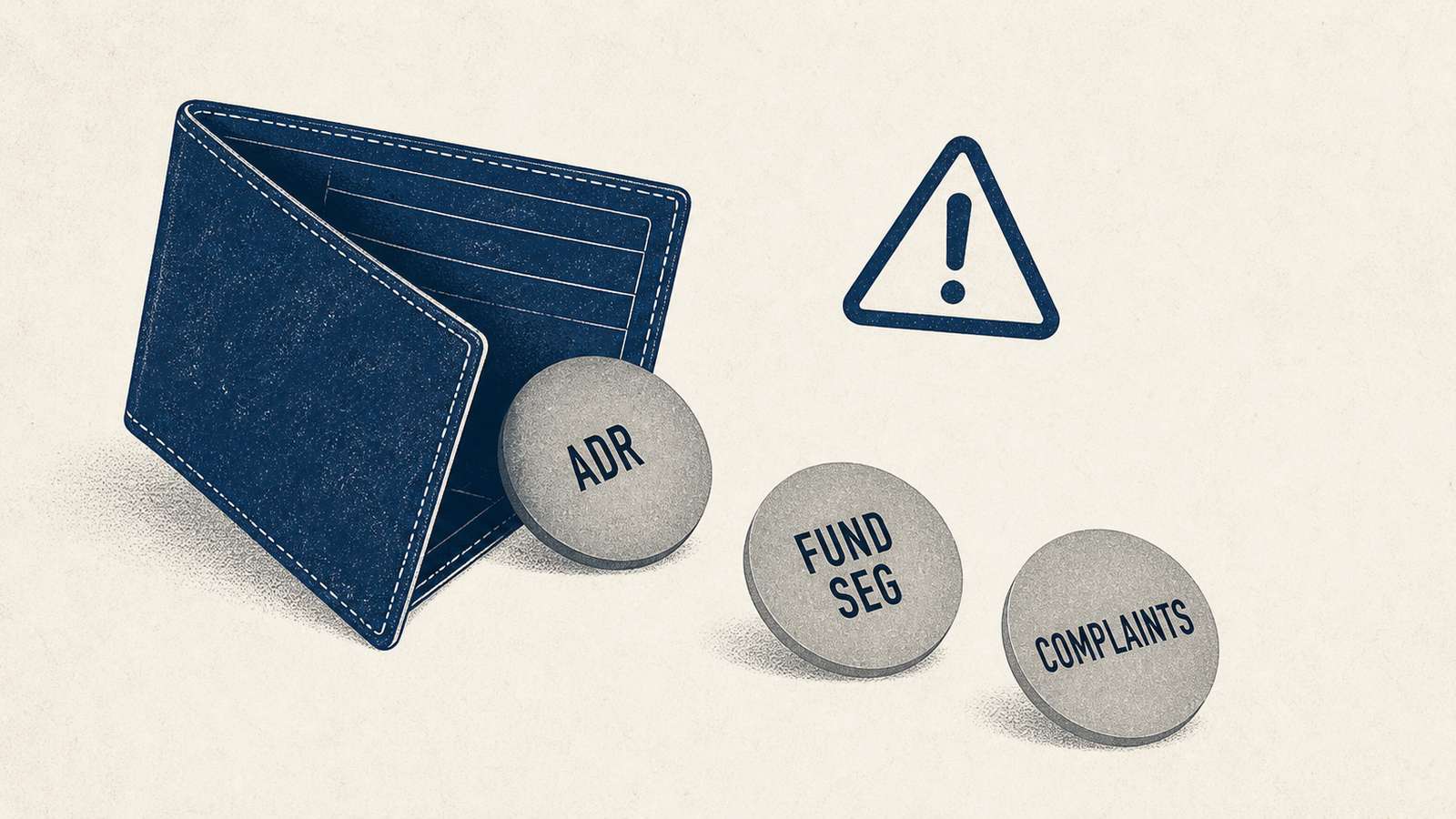 Illustration of an investigator opening a case file on an offshore operator